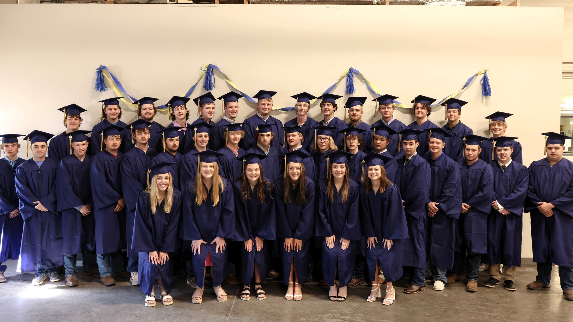 Group photo of graduates at the Western Center