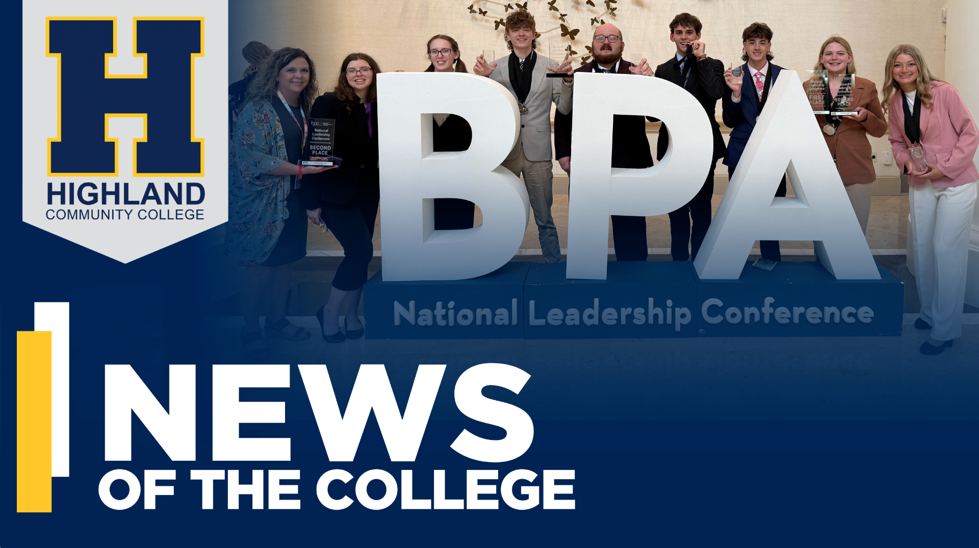 News of the College Group of the BPA students at the National Leadership Conference